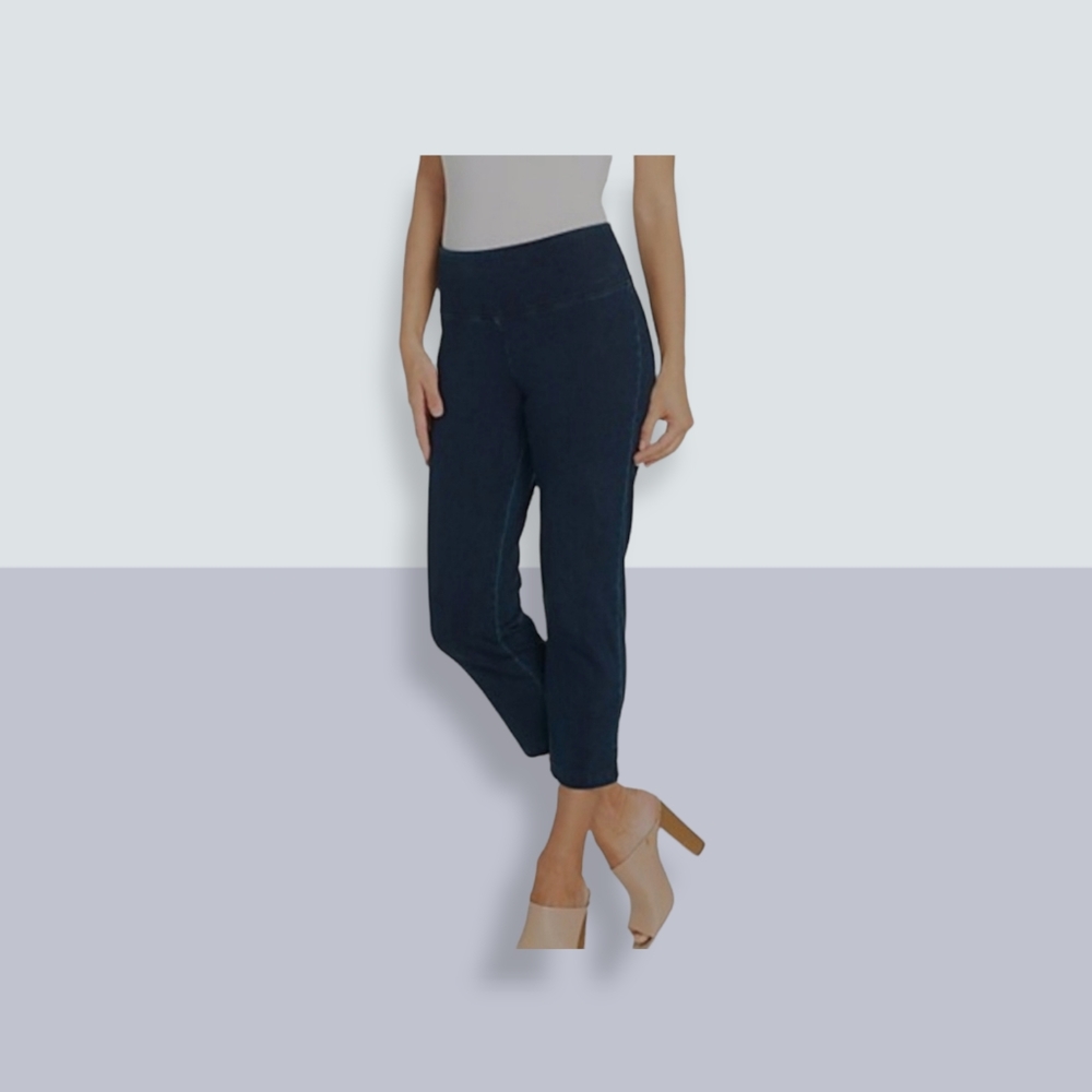 Women with Control Regular Tummy Control Prime Stretch Crop Jeans